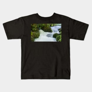 Scenic waterfall. Kids T-Shirt